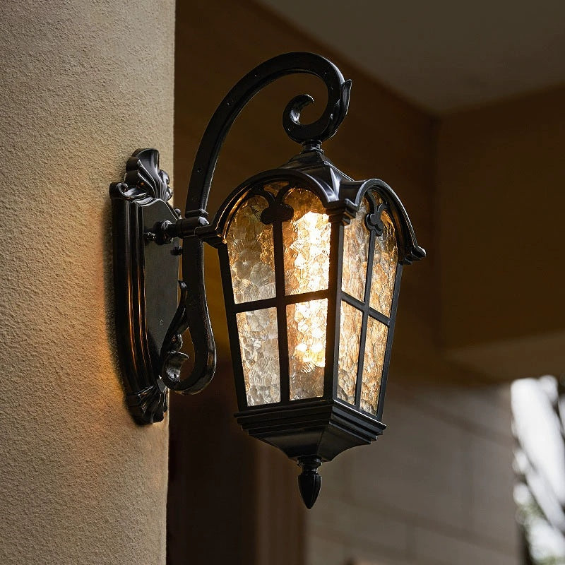 Outdoor Solar Wall Light with Remote Control – Garden, Patio