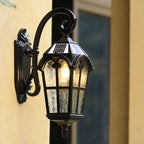 Outdoor Solar Wall Light with Remote Control – Garden, Patio