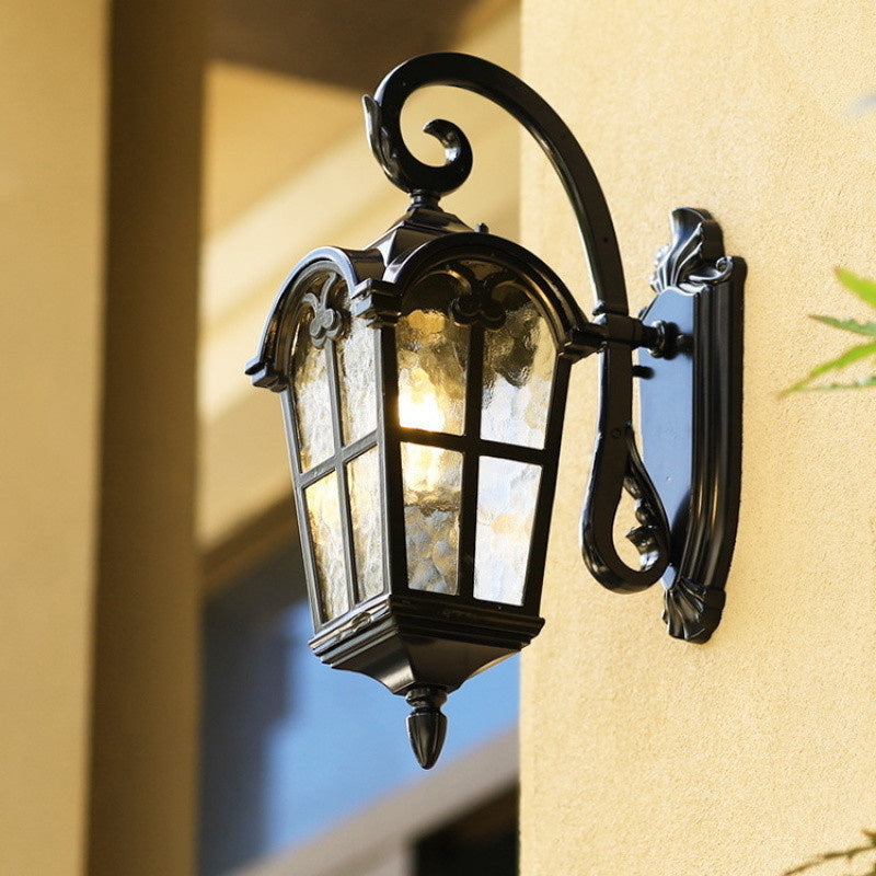 Outdoor Solar Wall Light with Remote Control – Garden, Patio