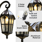 Outdoor Solar Wall Light with Remote Control – Garden, Patio