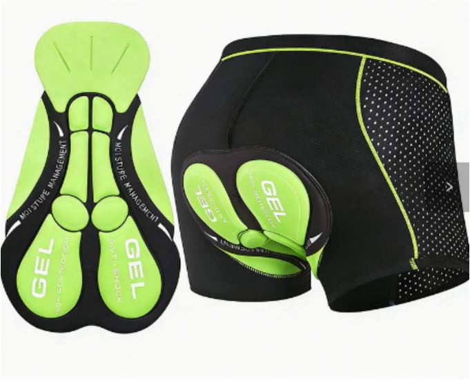 Padded Motorcycle Riding Shorts with 5D Gel Cushioning – Comfort, Breathable Design