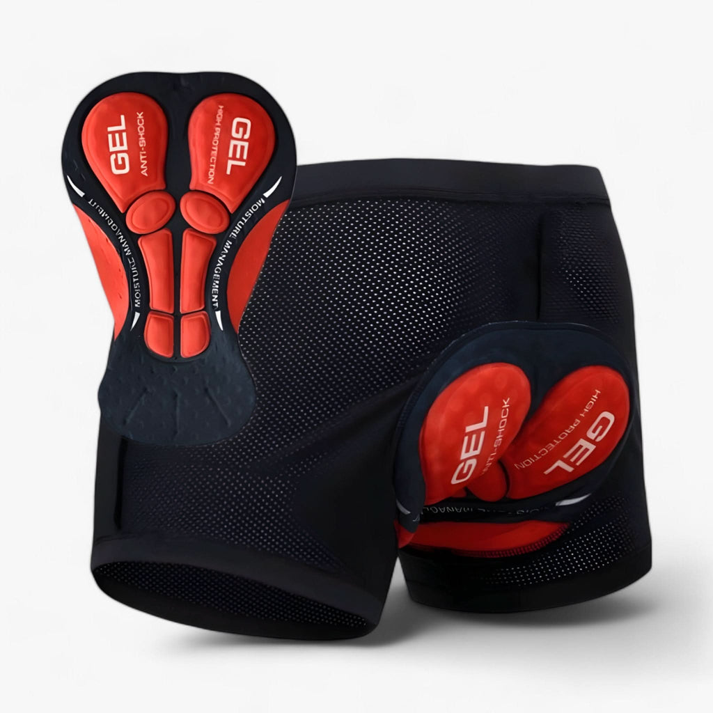 Padded Motorcycle Riding Shorts with 5D Gel Cushioning – Comfort, Breathable Design
