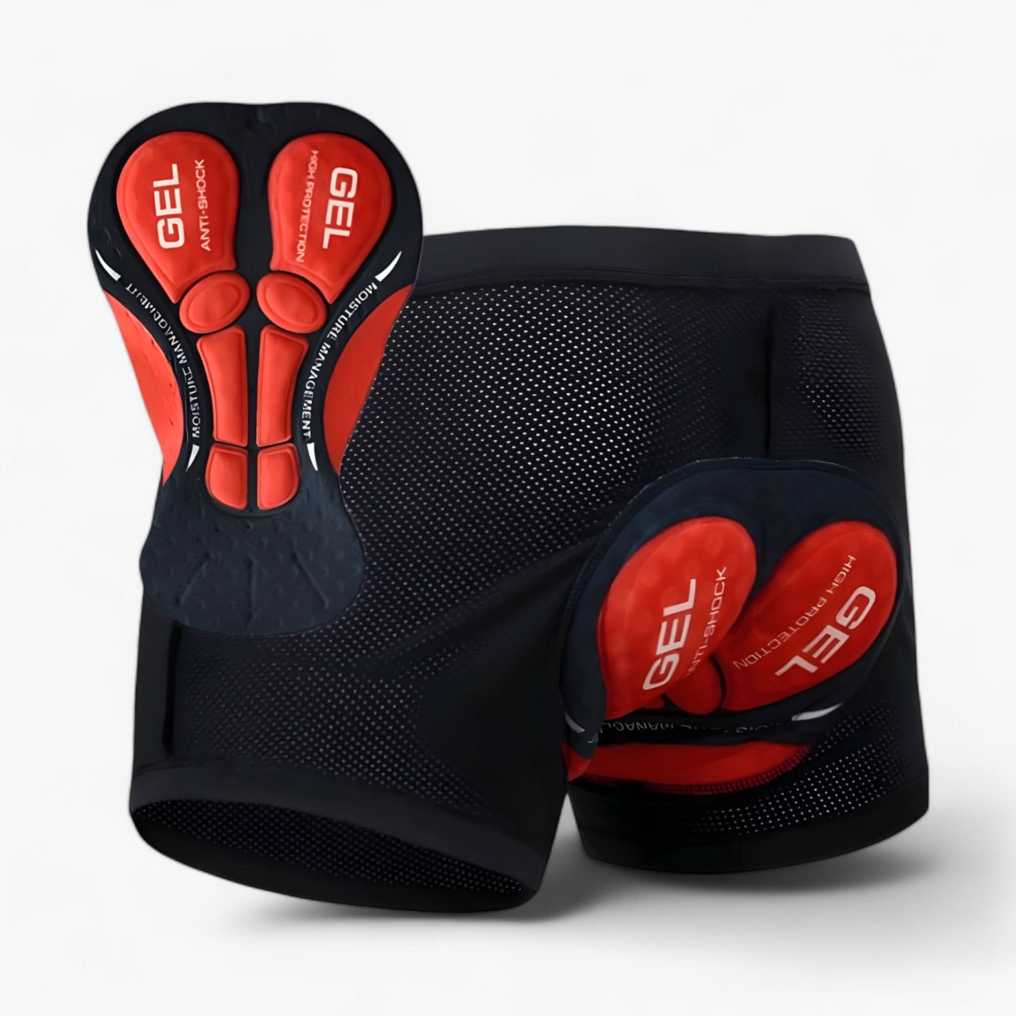 Padded Motorcycle Riding Shorts with 5D Gel Cushioning – Comfort, Breathable Design