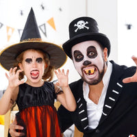 Partial Halloween Fake Teeth with Vampire Fangs – Parties, Costumes