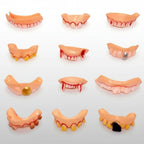 Partial Halloween Fake Teeth with Vampire Fangs – Parties, Costumes