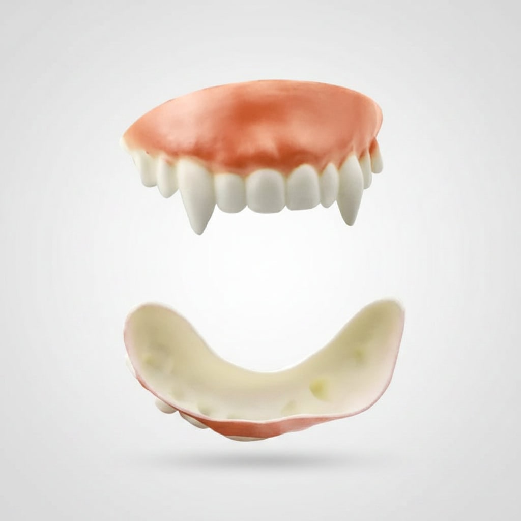Partial Halloween Fake Teeth with Vampire Fangs – Parties, Costumes