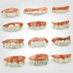 Partial Halloween Fake Teeth with Vampire Fangs – Parties, Costumes