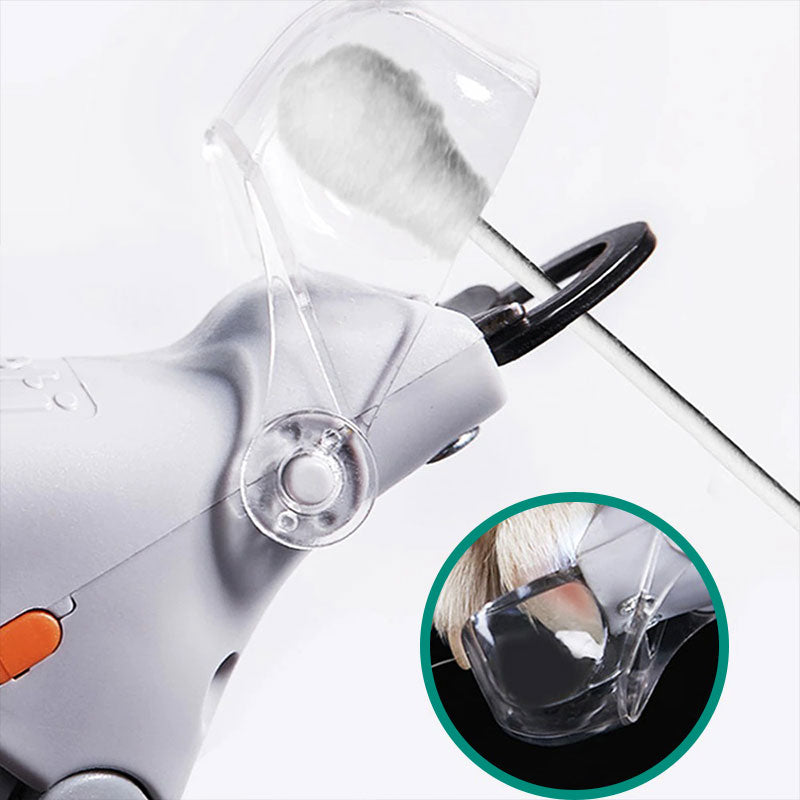 Pet Nail Clipper with LED Light & Protective Sensor – Grooming, Safe Trimming