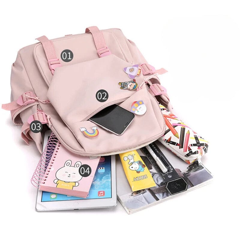 Pokémon Backpack | Spacious and Colorful School Bag