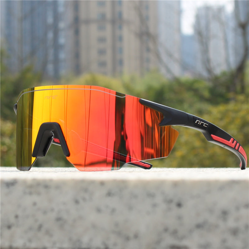 Polarised Sports Sunglasses – UV Protection, Lightweight Design – Outdoor, Sports