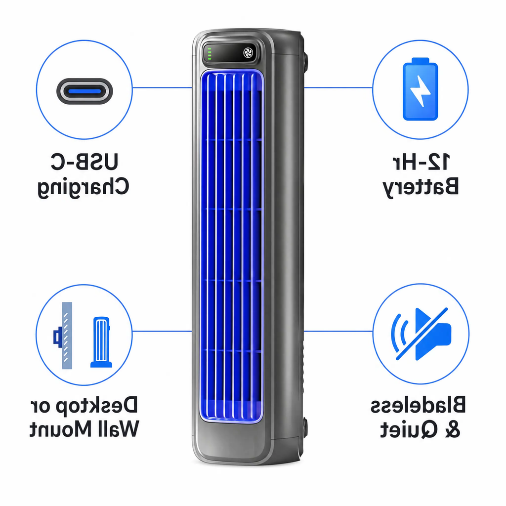 Portable Air Conditioner 12-Hour Cool Life – Home, Travel