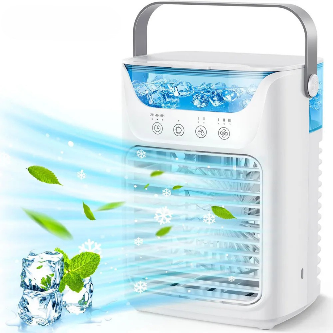 Portable Air Conditioner Fan with Water Tank – Small Room, Home Office