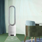 Portable Bladeless Fan with Air Purification and Remote Control – Home Office, Travel