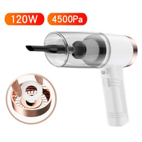 Portable Car Vacuum Cleaner 12V Corded Power with Crevice Tool – Car Cleaning, Travel