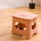 Portable Folding Step Stool with Handle – Home, Kitchen, Space-Saving
