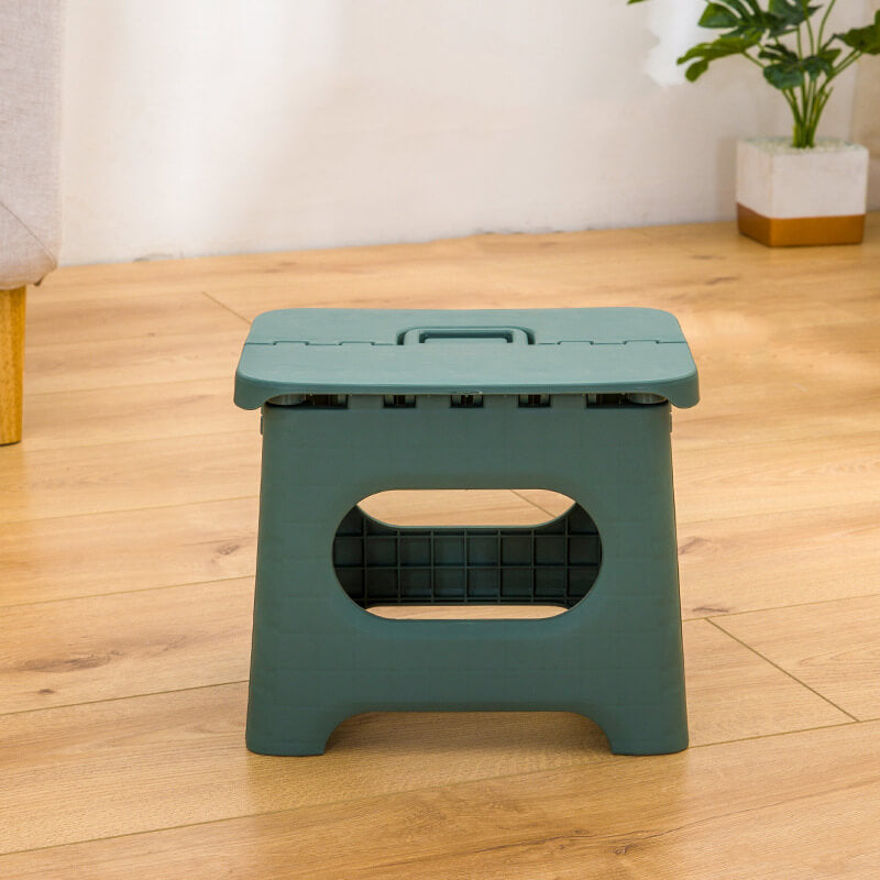 Portable Folding Step Stool with Handle – Home, Kitchen, Space-Saving