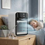 Portable Misting Air Cooler Dual Nano Mist Rechargeable Fan – Home Office, Travel
