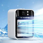 Portable Misting Air Cooler Dual Nano Mist Rechargeable Fan – Home Office, Travel