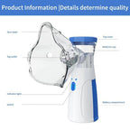 Portable Nebulizer Machine | Rechargeable, Quiet Operation – Home, Travel