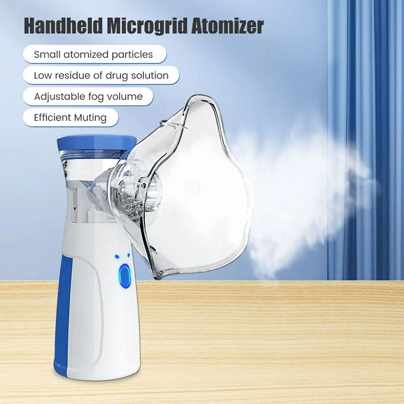 Portable Nebulizer Machine | Rechargeable, Quiet Operation – Home, Travel