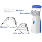 Portable Nebulizer Machine | Rechargeable, Quiet Operation – Home, Travel