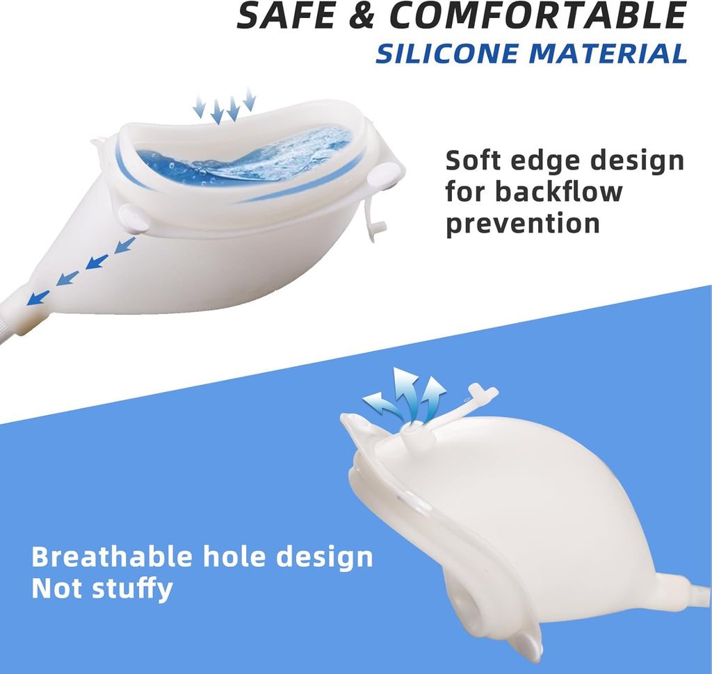 Portable Reusable Urinary Collection System with Adjustable Straps – Daily Use, Comfortable Fit
