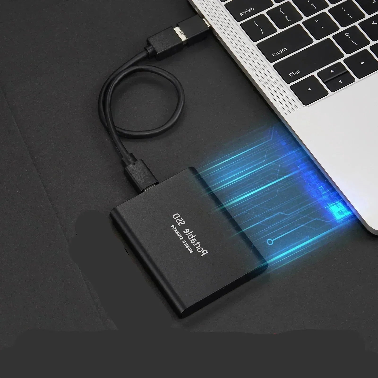 Portable SSD External Drive with High-Speed Data Transfer – Gaming, Travel