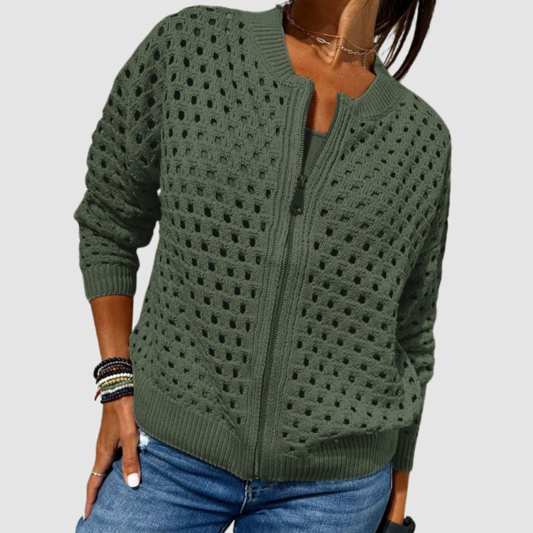 Premium Knitted Cardigan - Soft Fabric, Cozy Design for Everyday Wear