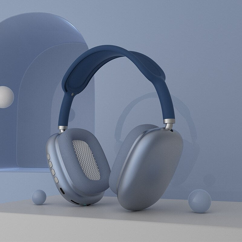 Pro Wireless Headphones for Crystal Clear Sound & Comfort – Gaming, Travel