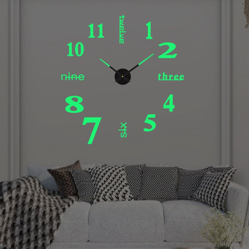 Quartz Wall Clock – Modern Home Decor, Gift Idea