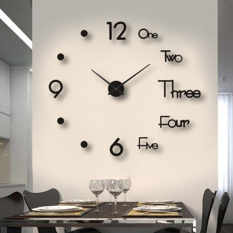 Quartz Wall Clock – Modern Home Decor, Gift Idea