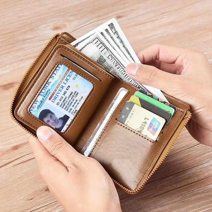 RFID-Blocking Wallet for Men – Travel, Everyday Use