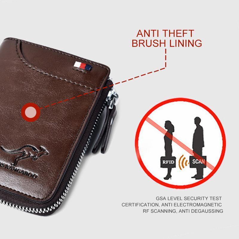 RFID-Blocking Wallet for Men – Travel, Everyday Use