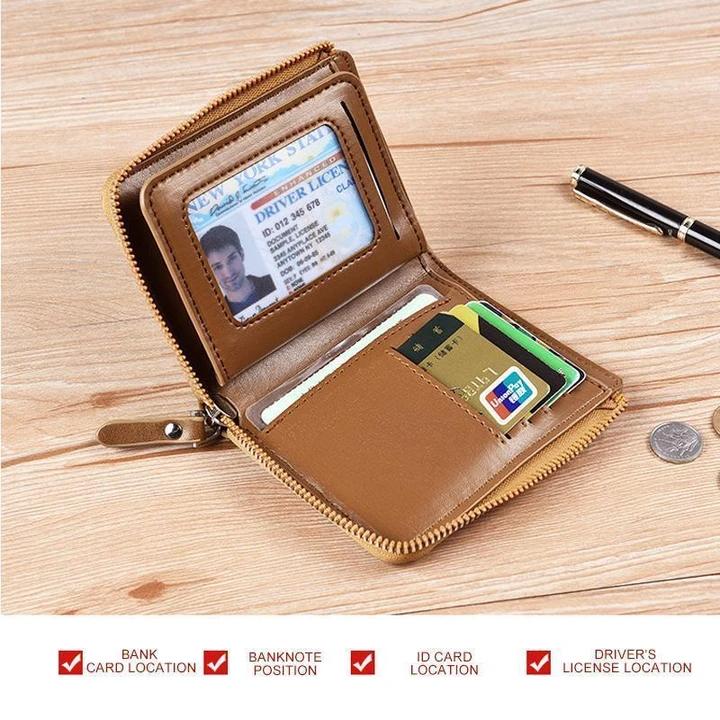 RFID-Blocking Wallet for Men – Travel, Everyday Use