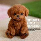Realistic Interactive Robot Puppy – Home Companionship, Gift