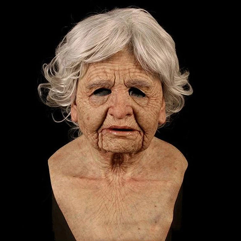 Realistic Latex Mask | Full Face | Halloween Cosplay Costume – Party, Dress-Up