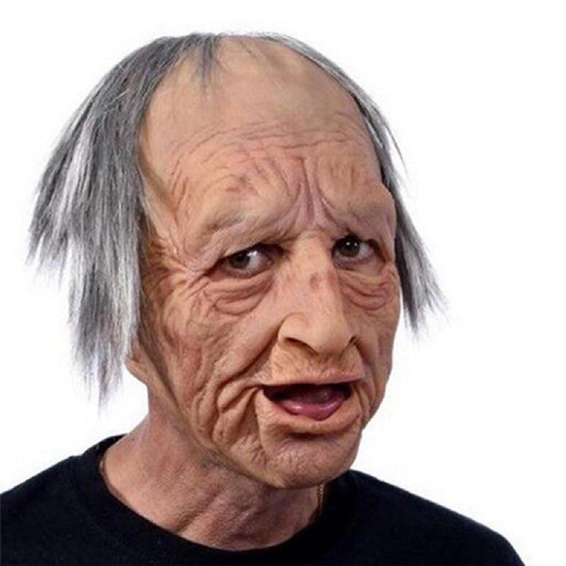 Realistic Latex Mask | Full Face | Halloween Cosplay Costume – Party, Dress-Up