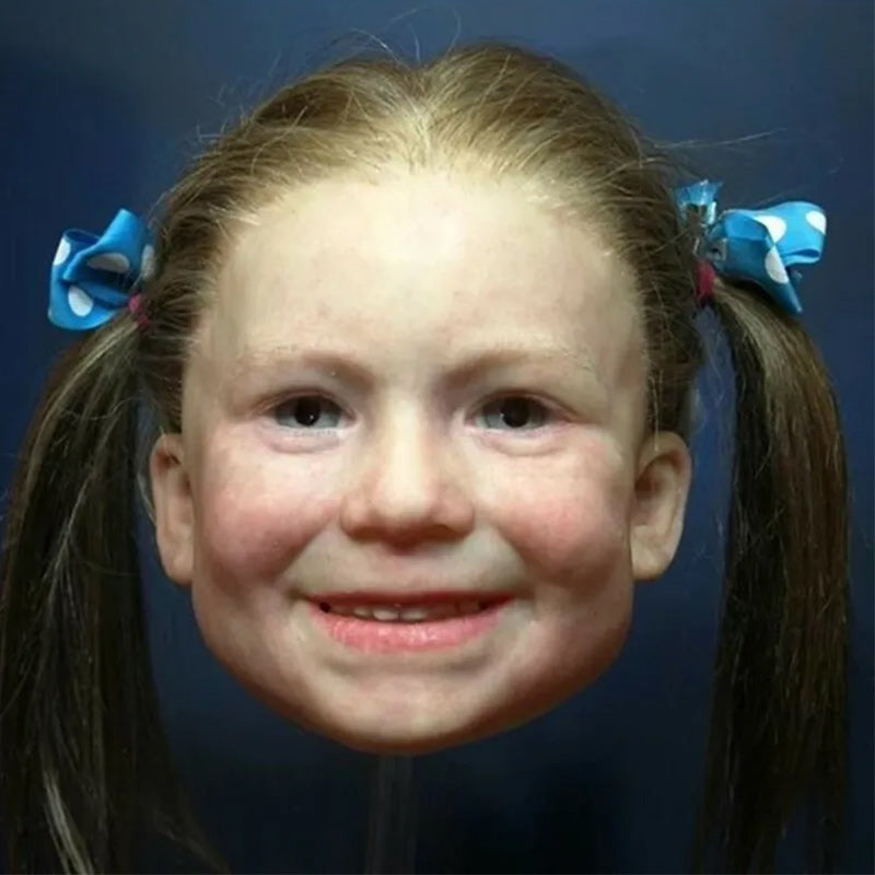 Realistic Latex Mask | Full Face | Halloween Cosplay Costume – Party, Dress-Up