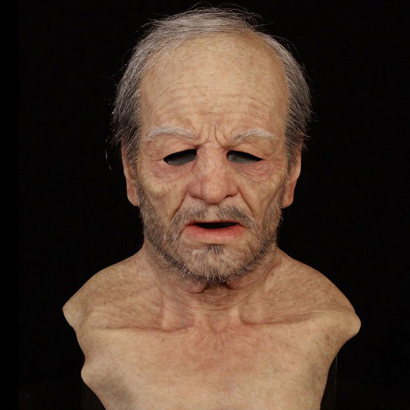 Realistic Latex Mask | Full Face | Halloween Cosplay Costume – Party, Dress-Up