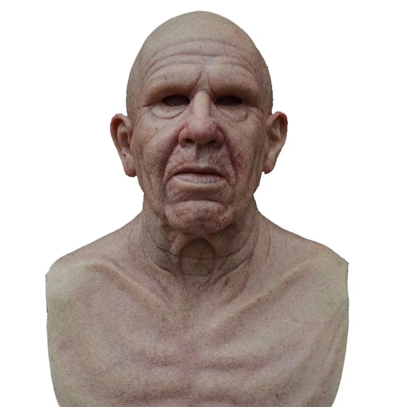 Realistic Latex Mask | Full Face | Halloween Cosplay Costume – Party, Dress-Up