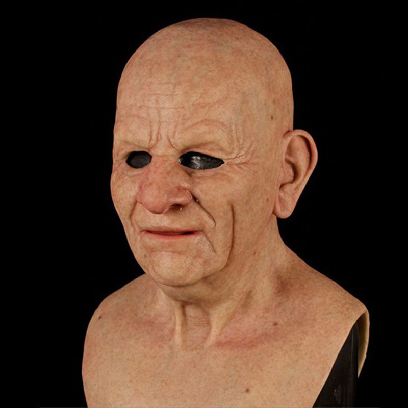 Realistic Latex Mask | Full Face | Halloween Cosplay Costume – Party, Dress-Up