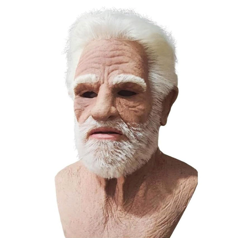 Realistic Latex Mask | Full Face | Halloween Cosplay Costume – Party, Dress-Up