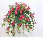 Realistic UV-Resistant Artificial Morning Glory – Garden Decor, Outdoor Arrangement