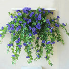 Realistic UV-Resistant Artificial Morning Glory – Garden Decor, Outdoor Arrangement