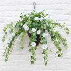 Realistic UV-Resistant Artificial Morning Glory – Garden Decor, Outdoor Arrangement