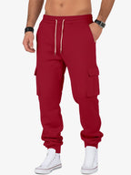 Relaxed Fit Cargo Jogger Pants for Men | Comfortable Cotton Blend | Casual Wear