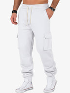 Relaxed Fit Cargo Jogger Pants for Men | Comfortable Cotton Blend | Casual Wear