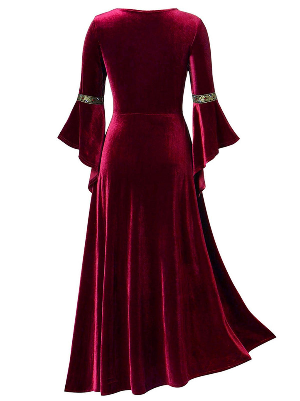 Renaissance Medieval Velvet Dress – Costume Party, Themed Events
