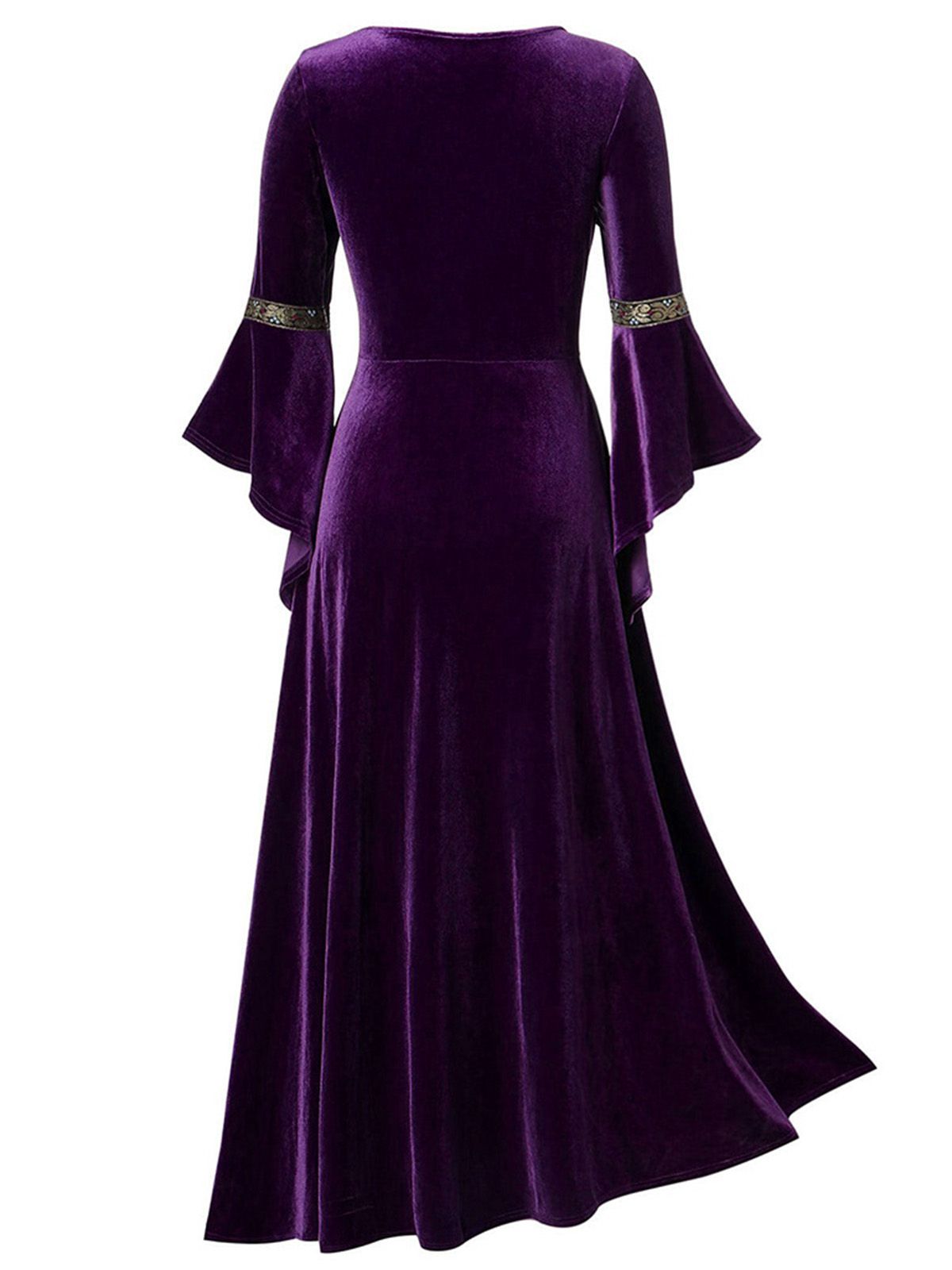Renaissance Medieval Velvet Dress – Costume Party, Themed Events