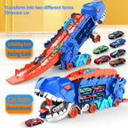 DinoRacer Play Set - Racing Adventure with Transformable Dinosaurs
